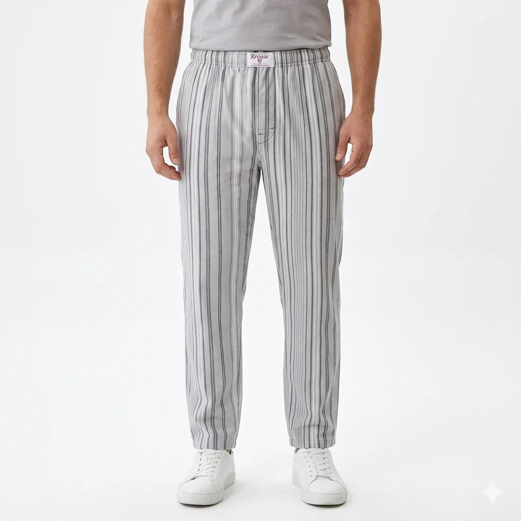 Mens Trouser Grey Lining New