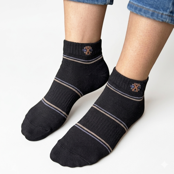 Ankle Socks 6 Pairs 6 Colors