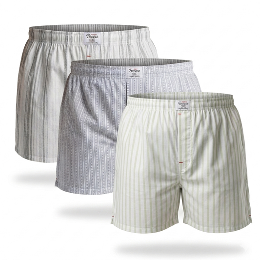 XXL Woven Boxers Pack of 3 D2
