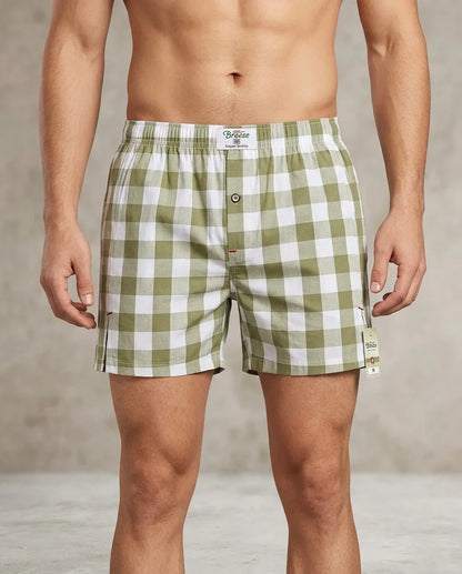 Pack of 3 Mens Woven Boxers Design 3