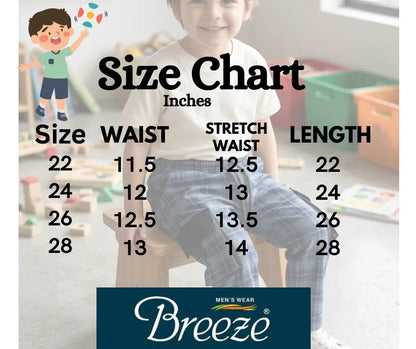 Kids Cargo Trouser Blue