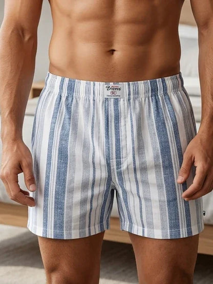 Pack of 3 Mens Woven Boxers Design 1