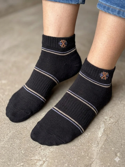 Ankle Socks 6 Pairs 6 Colors