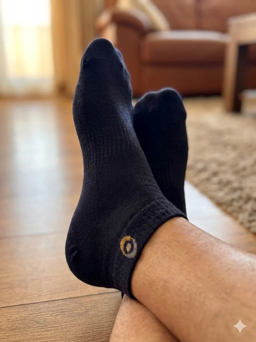 Ankle Socks 6 Pairs 6 Colors D2