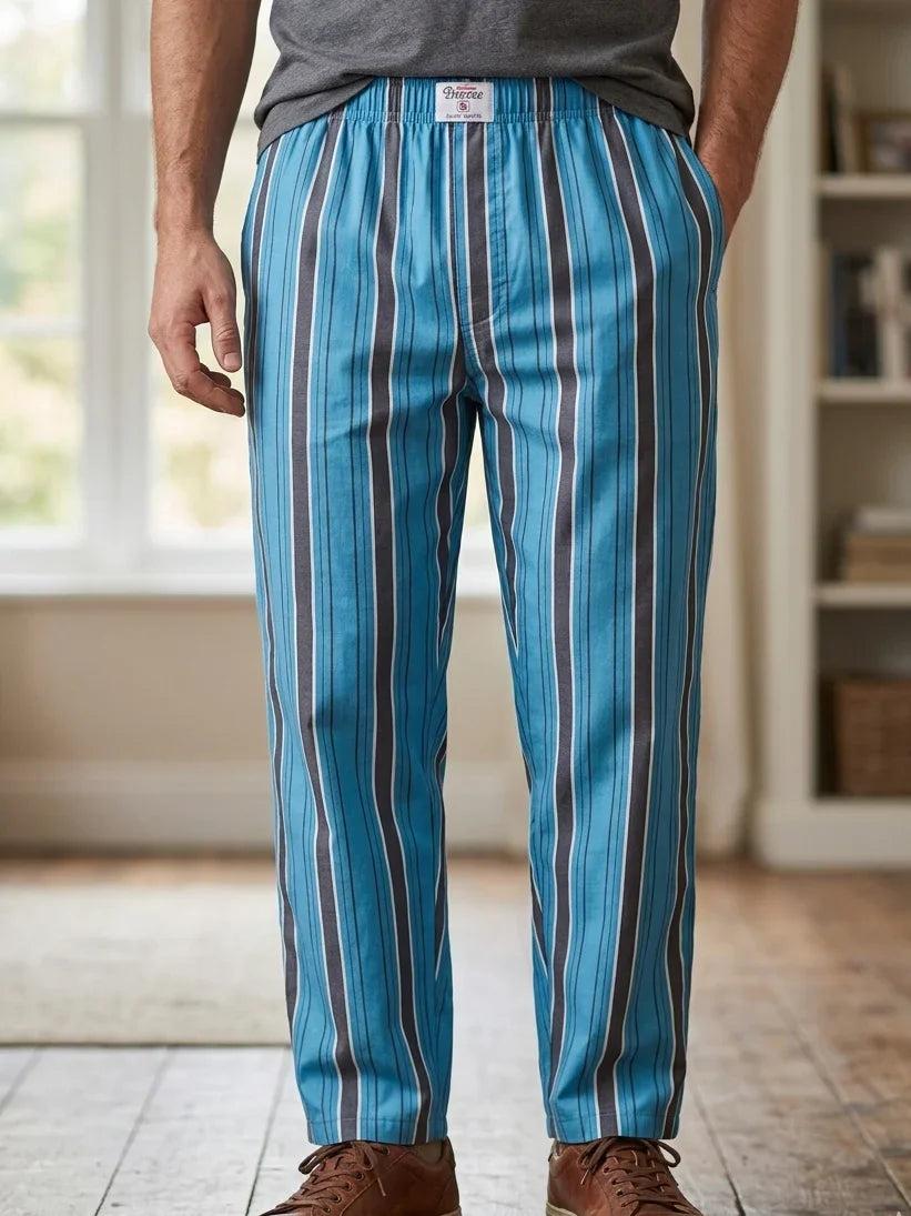 Mens Trouser Blue Dark Lining