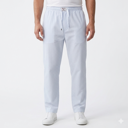Mens Trouser Blue Lining